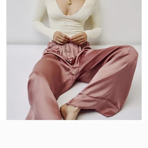 $50 Start Free people dreamy days pajama set rose color size small NWT - Picture 4 of 11